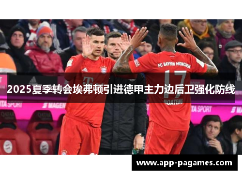 2025夏季转会埃弗顿引进德甲主力边后卫强化防线